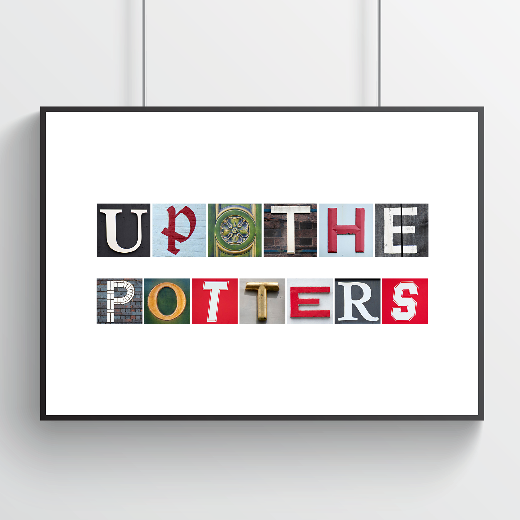 UP THE POTTERS Art Print - Image 2