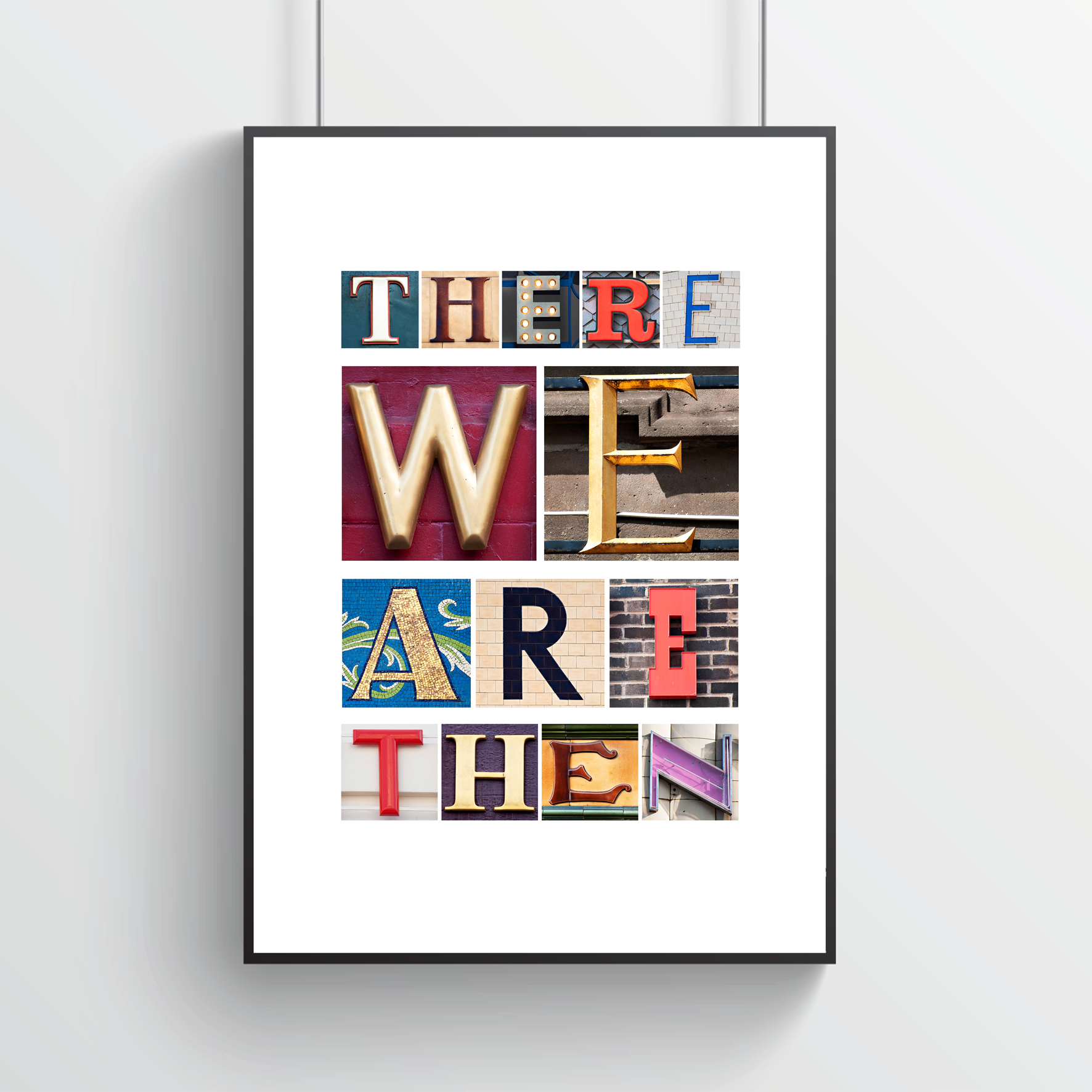 THERE WE ARE THEN Art Print - Image 2