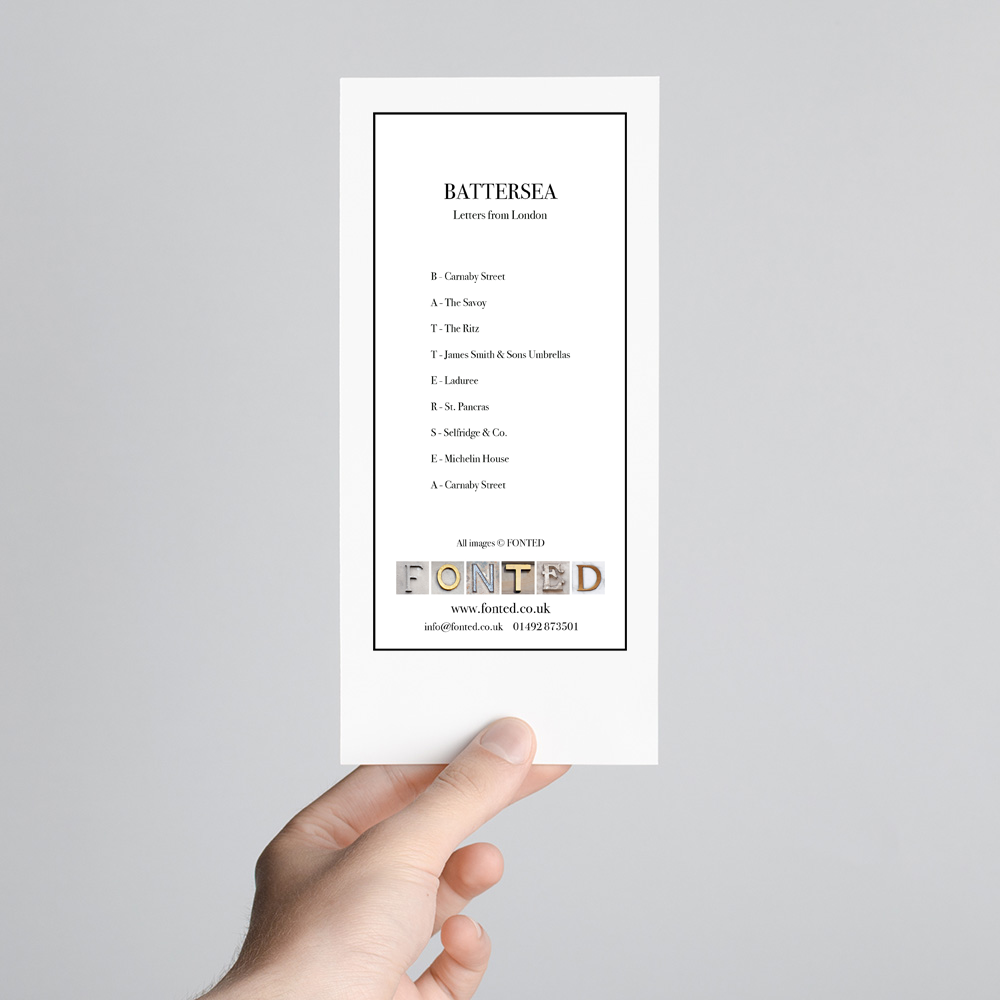 BATTERSEA Art Print - Image 3