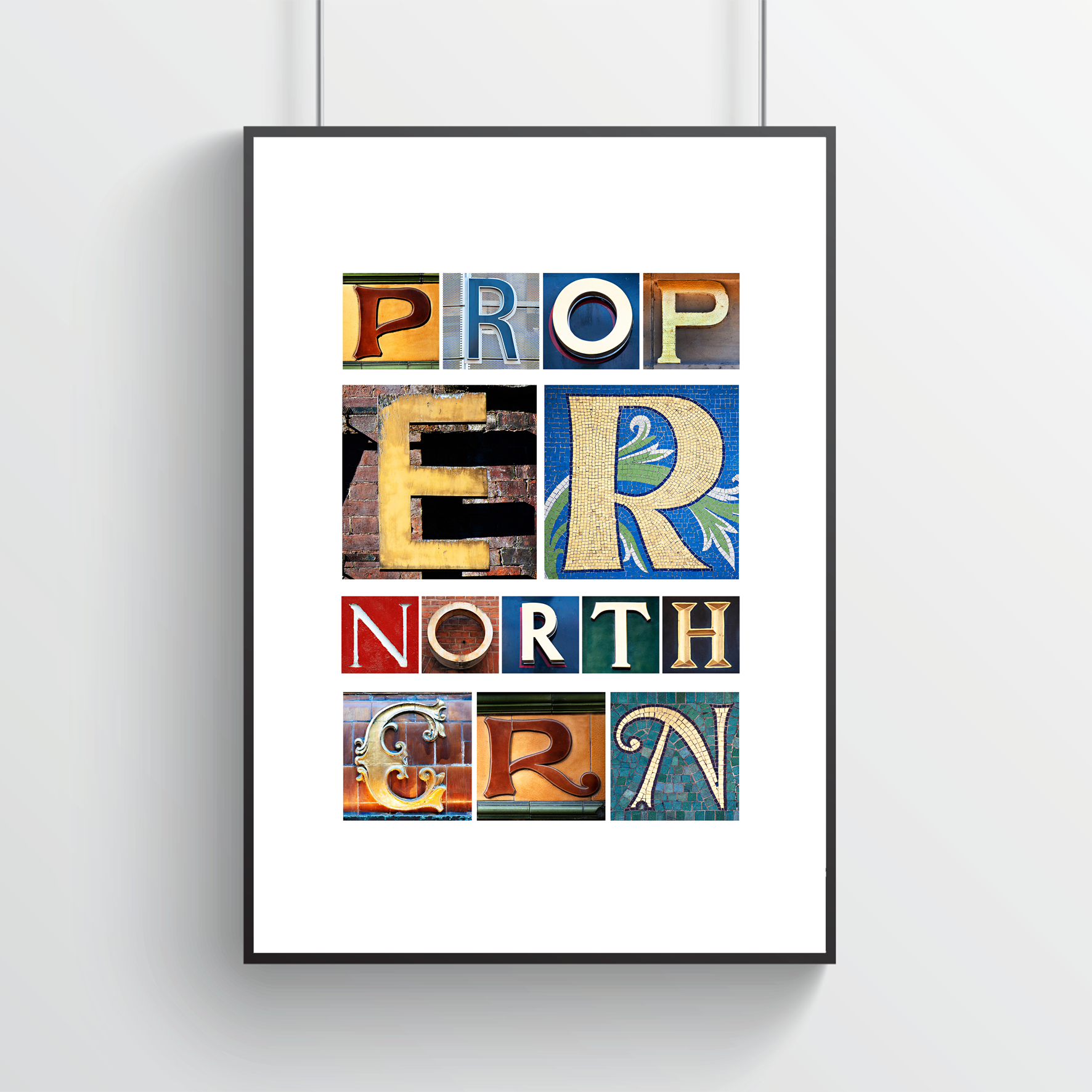 PROPER NORTHERN MANCHESTER Art Print - Image 2