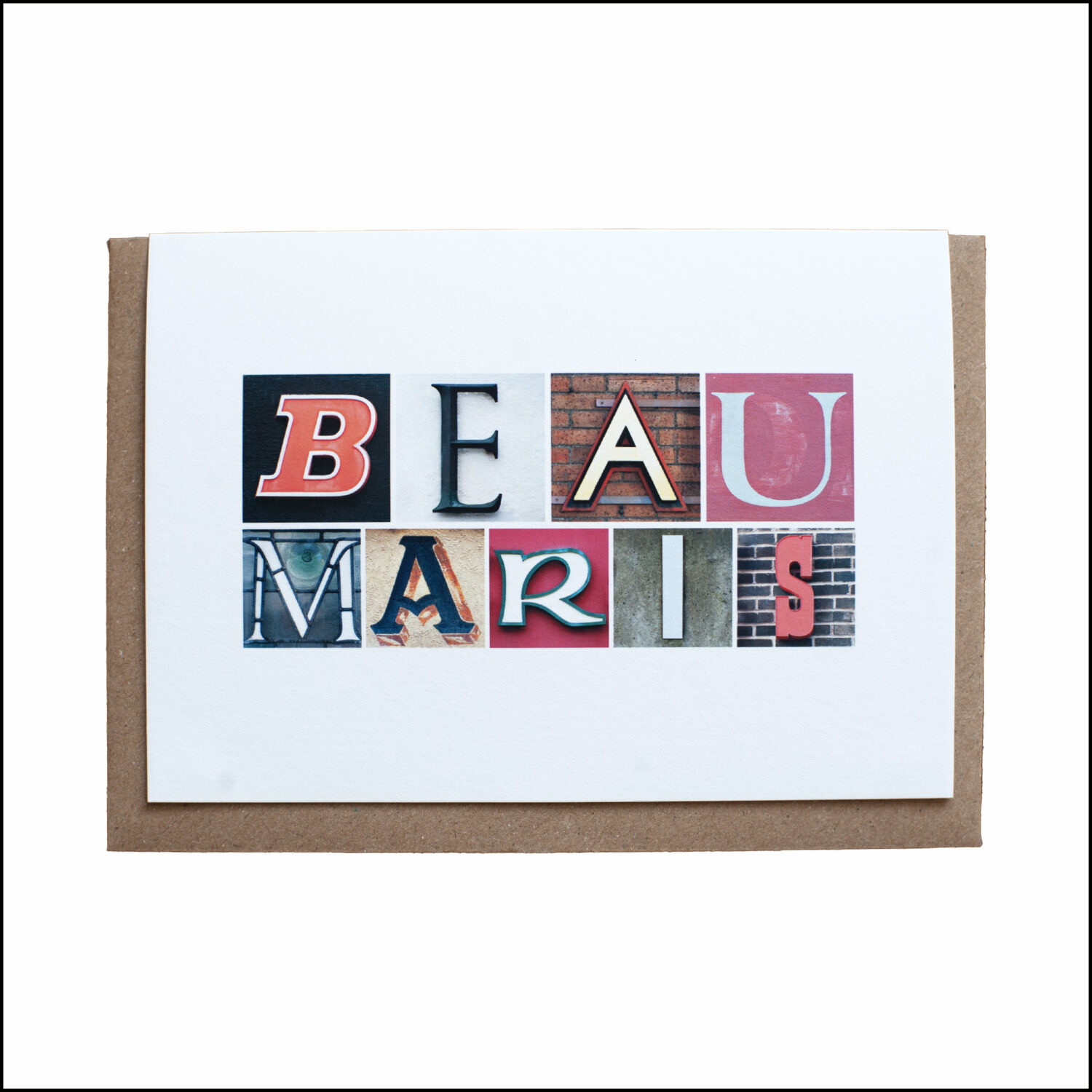 BEAUMARIS Greeting Card