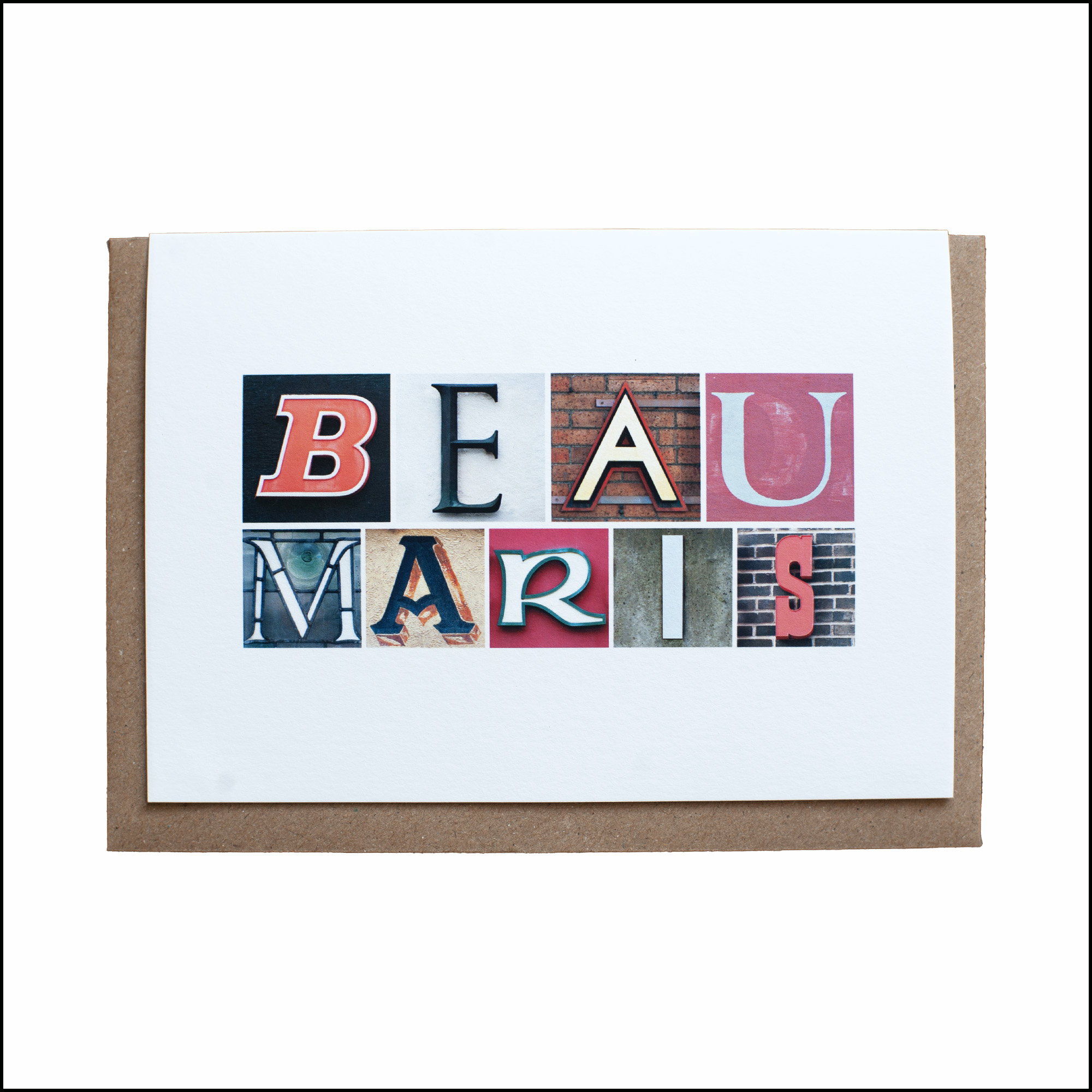 BEAUMARIS Greeting Card